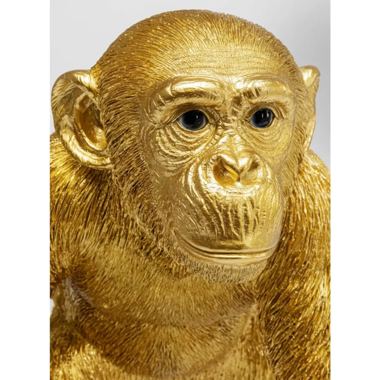 Deko & Geschenkartikel|KARE Design Deko Figur Playing Ape Gold 50
