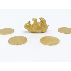 Geschirr & Tischaccessoires|KARE Design Deko Figur Playing Bear 7Cm