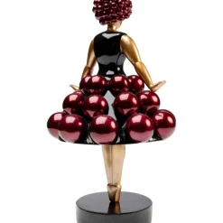 Deko & Geschenkartikel|KARE Design Deko Figur Primaballerina Pom Lila 35Cm