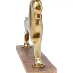 Deko & Geschenkartikel|KARE Design Deko Figur Proud Horse Brass 31Cm