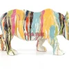 Deko & Geschenkartikel|KARE Design Deko Figur Rhino Colore 26Cm