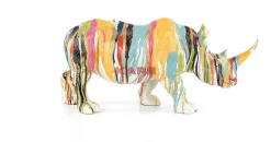 Deko & Geschenkartikel|KARE Design Deko Figur Rhino Colore 26Cm