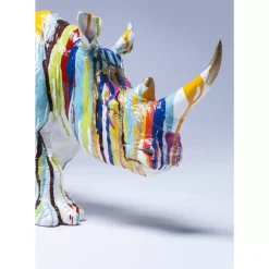 Deko & Geschenkartikel|KARE Design Deko Figur Rhino Colore 26Cm