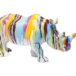 Deko & Geschenkartikel|KARE Design Deko Figur Rhino Colore 26Cm