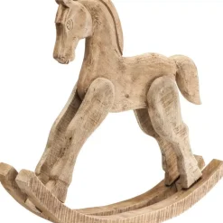 Deko & Geschenkartikel|KARE Design Deko Figur Rocking Horse Nature