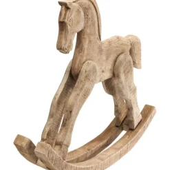 Deko & Geschenkartikel|KARE Design Deko Figur Rocking Horse Nature