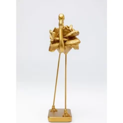 Deko & Geschenkartikel|KARE Design Deko Figur Rose Flamingo Gold 42Cm
