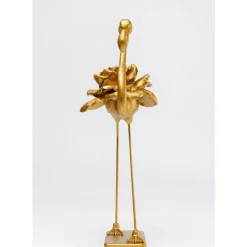 Deko & Geschenkartikel|KARE Design Deko Figur Rose Flamingo Gold 63Cm