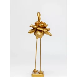 Deko & Geschenkartikel|KARE Design Deko Figur Rose Flamingo Gold 63Cm