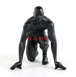 Deko & Geschenkartikel|KARE Design Deko Figur Runner Schwarz 25Cm