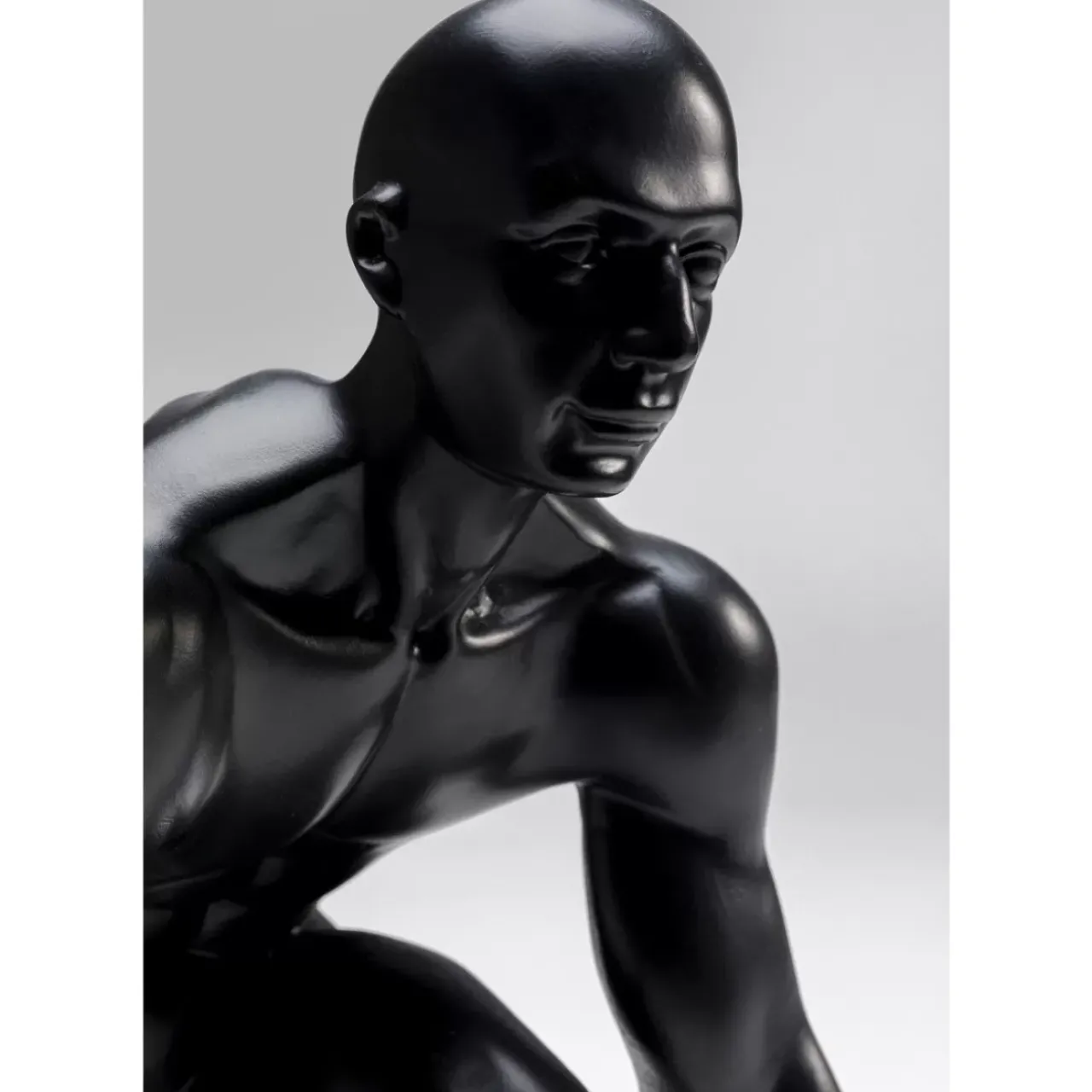 Deko & Geschenkartikel|KARE Design Deko Figur Runner Schwarz 25Cm