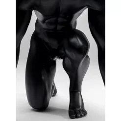 Deko & Geschenkartikel|KARE Design Deko Figur Runner Schwarz 25Cm