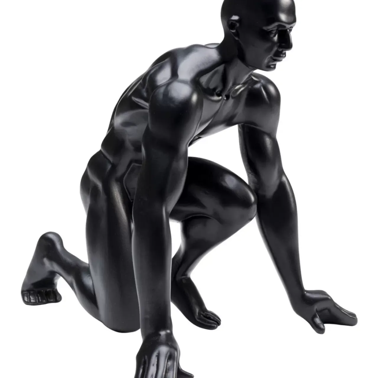 Deko & Geschenkartikel|KARE Design Deko Figur Runner Schwarz 25Cm