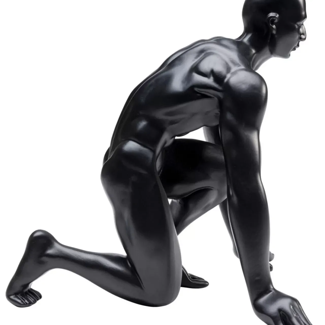 Deko & Geschenkartikel|KARE Design Deko Figur Runner Schwarz 25Cm