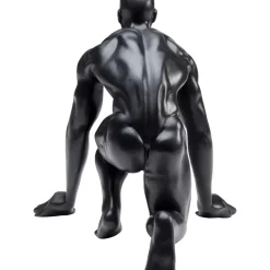 Deko & Geschenkartikel|KARE Design Deko Figur Runner Schwarz 25Cm
