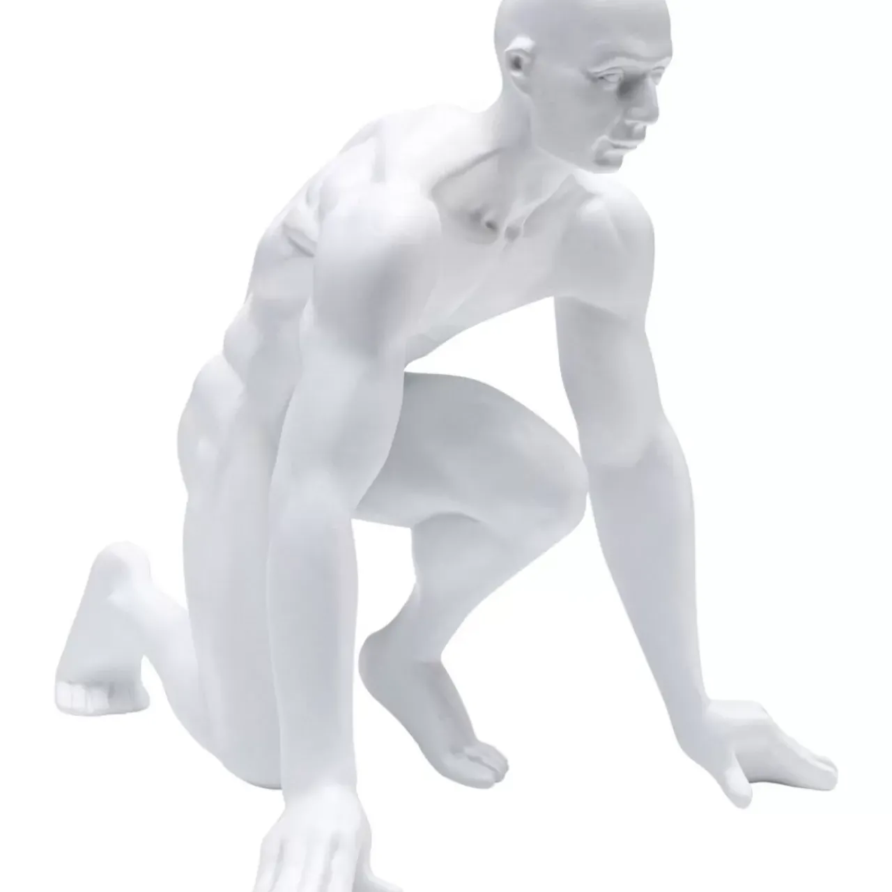 Deko & Geschenkartikel|KARE Design Deko Figur Runner Weis 25Cm
