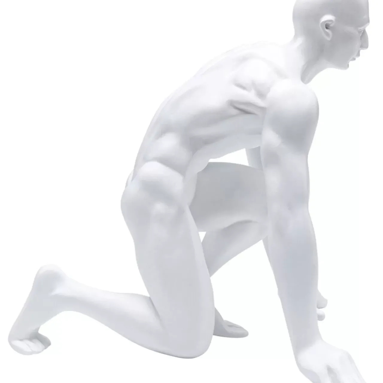 Deko & Geschenkartikel|KARE Design Deko Figur Runner Weis 25Cm