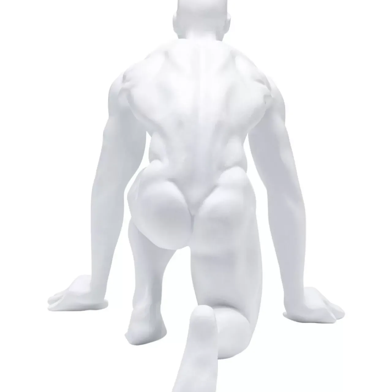 Deko & Geschenkartikel|KARE Design Deko Figur Runner Weis 25Cm