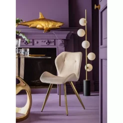 Deko & Geschenkartikel|KARE Design Deko Figur Shark Henry Gold 106Cm