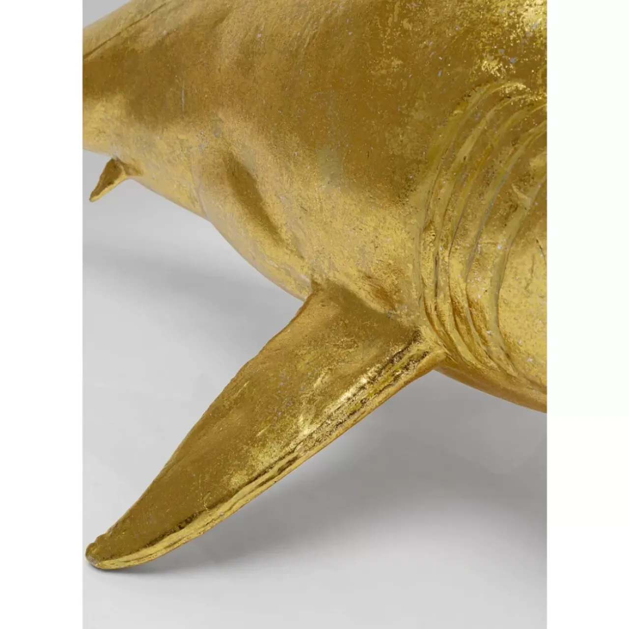 Deko & Geschenkartikel|KARE Design Deko Figur Shark Henry Gold 106Cm