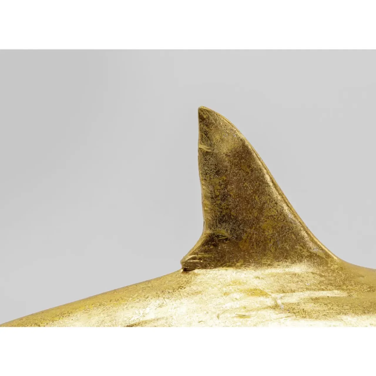 Deko & Geschenkartikel|KARE Design Deko Figur Shark Henry Gold 106Cm