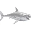 Deko & Geschenkartikel|KARE Design Deko Figur Shark Henry Silber 106Cm