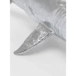 Deko & Geschenkartikel|KARE Design Deko Figur Shark Henry Silber 106Cm