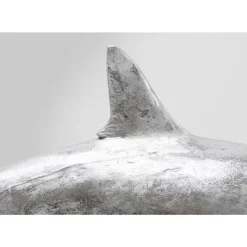 Deko & Geschenkartikel|KARE Design Deko Figur Shark Henry Silber 106Cm