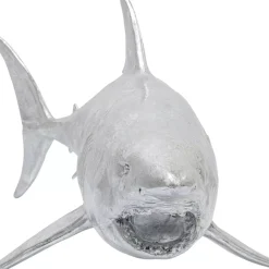 Deko & Geschenkartikel|KARE Design Deko Figur Shark Henry Silber 106Cm