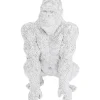 Deko & Geschenkartikel|KARE Design Deko Figur Shiny Gorilla Silber 80Cm