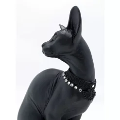Deko & Geschenkartikel|KARE Design Deko Figur Sitting Cat Audrey Schwarz 27Cm