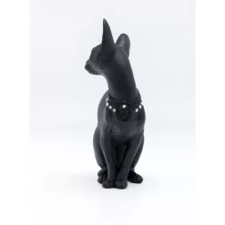 Deko & Geschenkartikel|KARE Design Deko Figur Sitting Cat Audrey Schwarz 27Cm