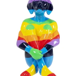 Deko & Geschenkartikel|KARE Design Deko Figur Sitting Dog Rainbow 173