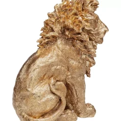 Deko & Geschenkartikel|KARE Design Deko Figur Sitting Lion Gold 42Cm