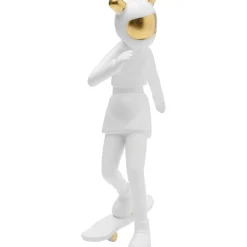 Deko & Geschenkartikel|KARE Design Deko Figur Skating Astronaut Weis 33Cm
