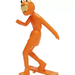 Deko & Geschenkartikel|KARE Design Deko Figur Skating Astronaut Orange 33Cm