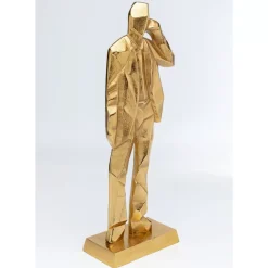 Deko & Geschenkartikel|KARE Design Deko Figur Standing Man Gold 62Cm