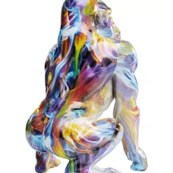 Deko & Geschenkartikel|KARE Design Deko Figur Watching Gorilla Bunt
