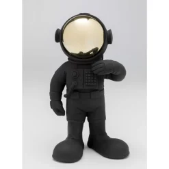 Deko & Geschenkartikel|KARE Design Deko Figur Welcome Astronaut Schwarz 27Cm