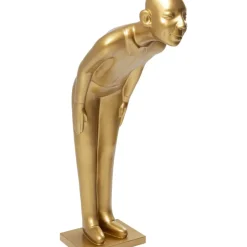 Deko & Geschenkartikel|KARE Design Deko Figur Welcome Guests Gold Xl