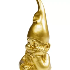 Deko & Geschenkartikel|KARE Design Deko Figur Zwerg Gold 21Cm