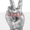 Deko & Geschenkartikel|KARE Design Deko Hand Victory Grau