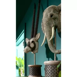 Deko & Geschenkartikel|KARE Design Deko Objekt Antelope Head Pearls 124