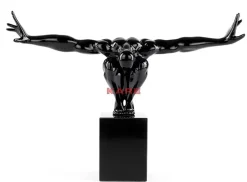 Deko & Geschenkartikel|KARE Design Deko Objekt Athlet Schwarz