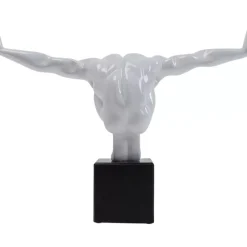 Deko & Geschenkartikel|KARE Design Deko Objekt Athlet White Small