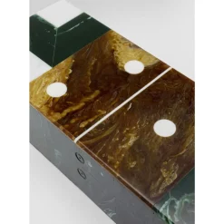Sonstiges & Zubehör Accessoires|KARE Design Deko Objekt Domino Grun 21X5Cm