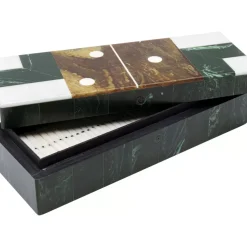 Sonstiges & Zubehör Accessoires|KARE Design Deko Objekt Domino Grun 21X5Cm