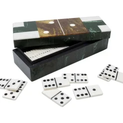 Sonstiges & Zubehör Accessoires|KARE Design Deko Objekt Domino Grun 21X5Cm