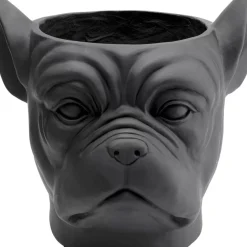 Aufbewahrung & Ordnung|KARE Design Deko Ubertopf Bulldog Schwarz