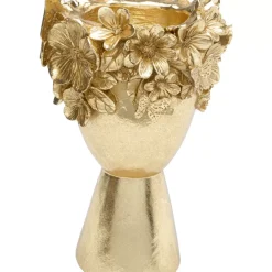 Vasen|KARE Design Deko Vase Flowercrown Gold 20Cm